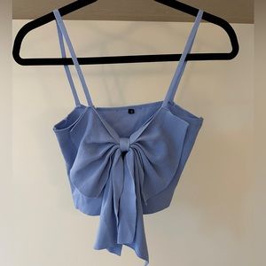 bow crop top